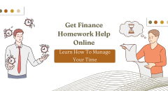 Improve your time management skills and get finance assignment help